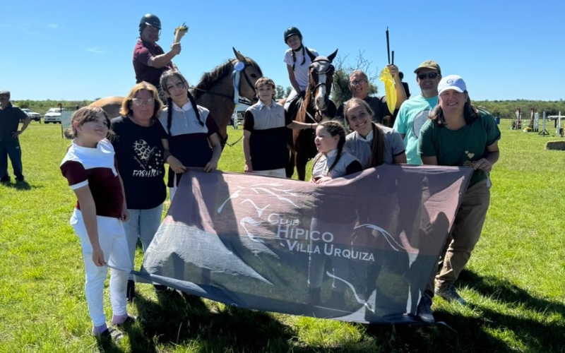 Destacada participación del Club Hípico de Villa Urquiza en el Torneo Copa Aniversario