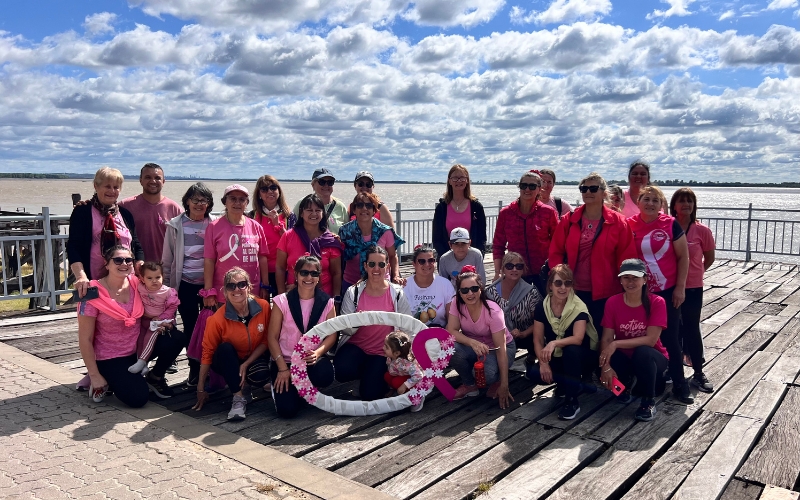 Jornada Octubre Rosa en Villa Urquiza