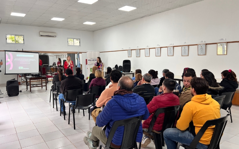 Capacitación Ley Micaela en Villa Urquiza