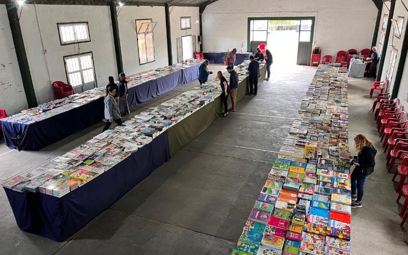 Se desarrolló la 2da. edición de la Feria del Libro Popular en Villa Urquiza