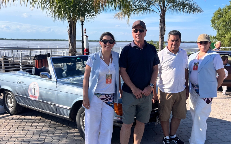 El Rally de las Princesas pasó por Villa Urquiza