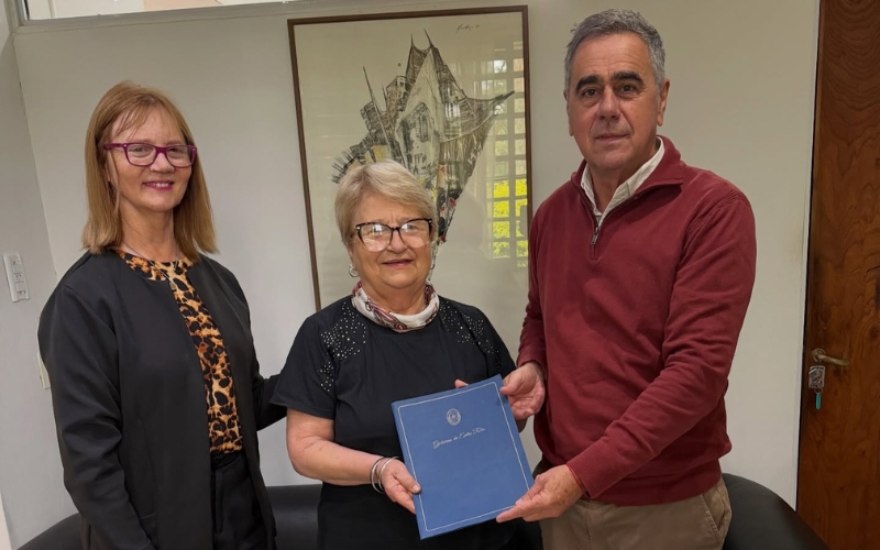 Reconocimiento a una vecina de Villa Urquiza