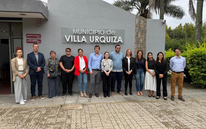Villa Urquiza fue sede de una visita técnica en el marco del desarrollo de la Salud Digital en Entre Ríos