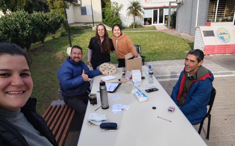 Se realizó con éxito la Jornada de Vacunación Antirrábica Gratuita en Villa Urquiza