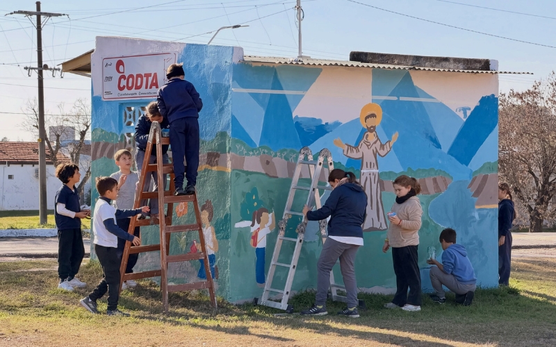 Proyecto artístico-comunitario en Villa Urquiza