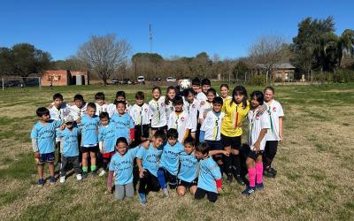 Encuentro de Fútbol en Sauce Montrull