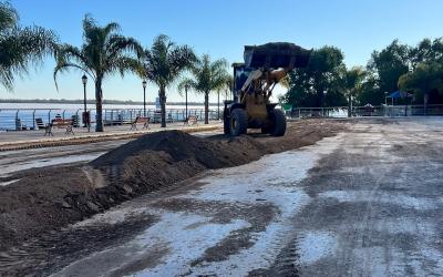 Avanzamos con la puesta en valor de la costanera