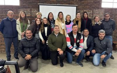 La Microrregión Río Nativo se reunió en Sauce Montrull para seguir trabajando por el desarrollo regional