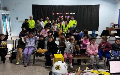 Taller de Seguridad Vial en la Escuela Nº 41 “José María Berutti”