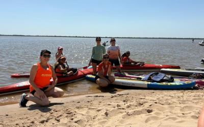 Villa Urquiza fue el punto de partida de la Regata 40° Aniversario del Club Náutico Paraná