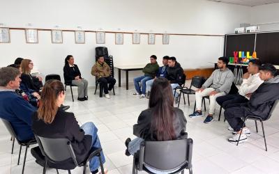 Visita de la Fundación Lázaro a Villa Urquiza
