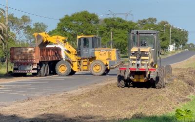  Mantenimiento en RP A9 Colonia Nueva – Villa Urquiza