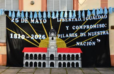 Vivimos el acto conmemorativo por el 25 de Mayo en Villa Urquiza
