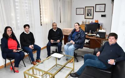 Reunión informativa con representantes del Banco Entre Ríos