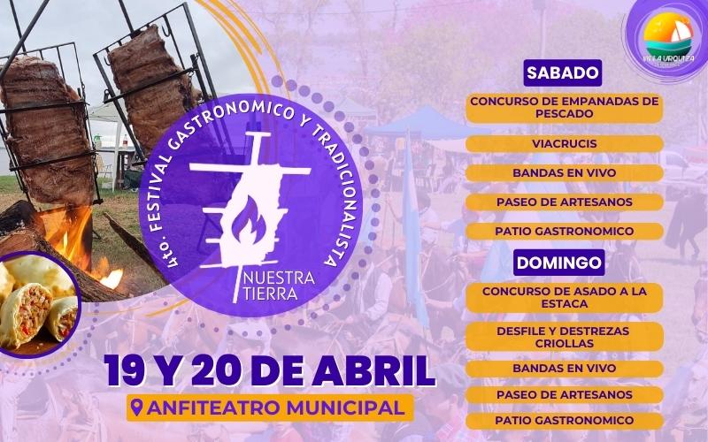 4to. FESTIVAL GASTRONOMICO Y TRADICIONALISTA NUESTRA TIERRA